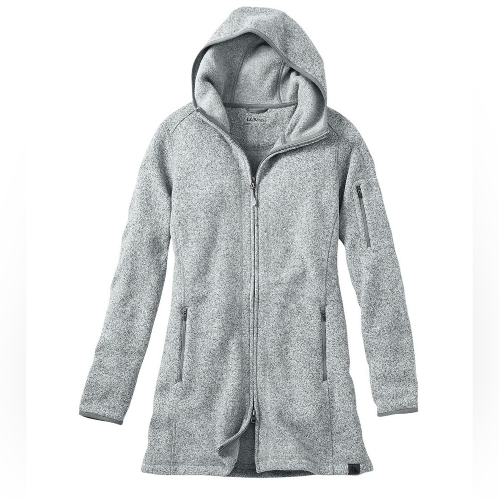 Women's L.L.Bean Sweater Fleece Coat